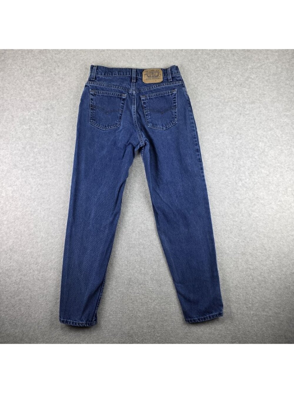 Vintage Levi's 550 Black Tab Jeans Womens 9 M USA Made Tapered Mom Jeans 90s